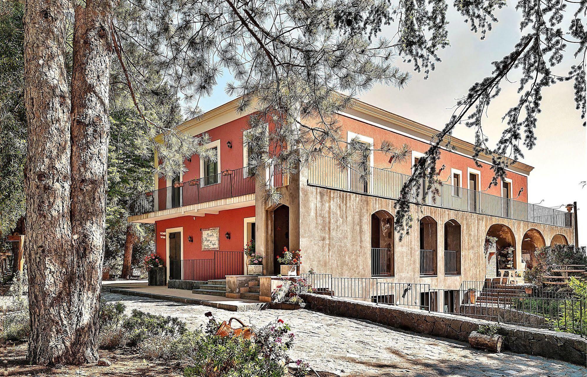 Casale Poggio Del Tiglio Casa de hóspedes Viagrande Exterior foto